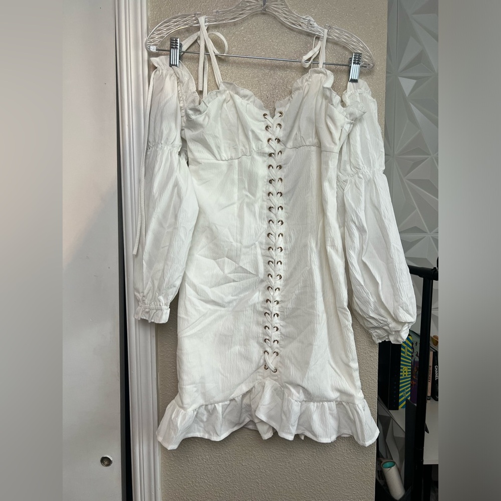 O.Vianca White Dress